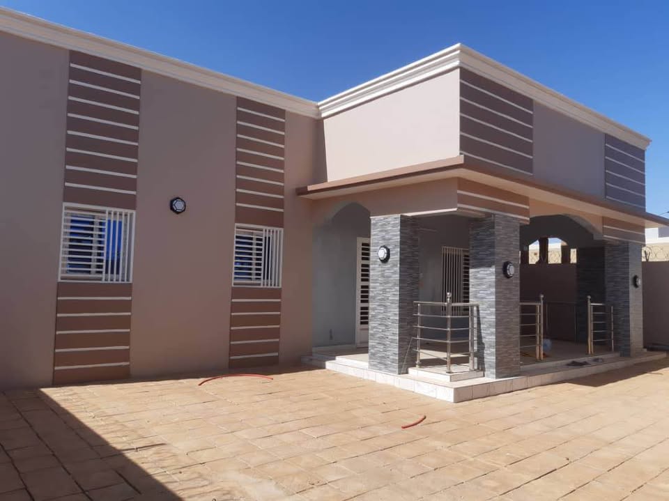 Une belle maison construite
